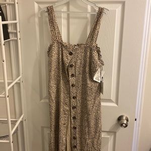 Button Up Midi Dress